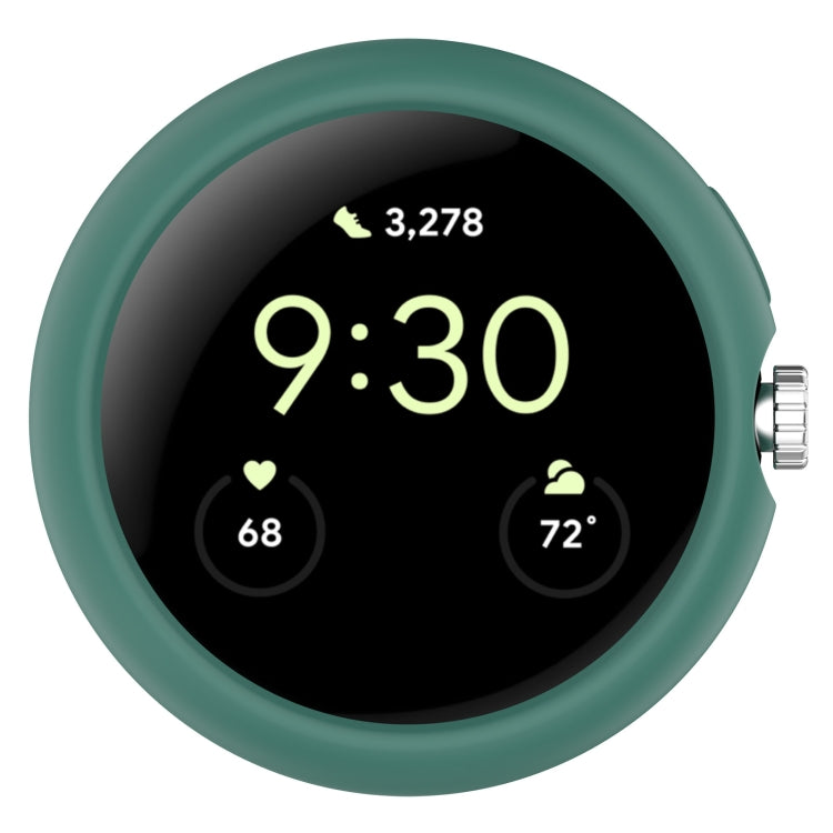 เคสป้องกันนาฬิกาแบบครึ่งแพ็ควัสดุ PC กลวง สำหรับ Google Pixel Watch 2
