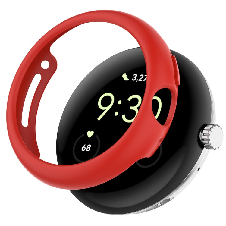 เคสป้องกันนาฬิกาแบบครึ่งแพ็ควัสดุ PC กลวง สำหรับ Google Pixel Watch 2
