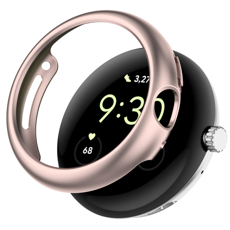 เคสป้องกันนาฬิกาแบบครึ่งแพ็ควัสดุ PC กลวง สำหรับ Google Pixel Watch 2