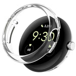 เคสป้องกันนาฬิกาแบบครึ่งแพ็ควัสดุ PC กลวง สำหรับ Google Pixel Watch 2