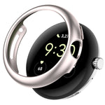 เคสป้องกันนาฬิกาแบบครึ่งแพ็ควัสดุ PC กลวง สำหรับ Google Pixel Watch 2