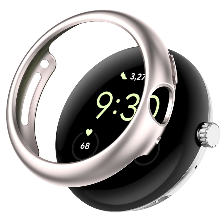 เคสป้องกันนาฬิกาแบบครึ่งแพ็ควัสดุ PC กลวง สำหรับ Google Pixel Watch 2