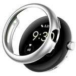 เคสป้องกันนาฬิกาแบบครึ่งแพ็ควัสดุ PC กลวง สำหรับ Google Pixel Watch 2