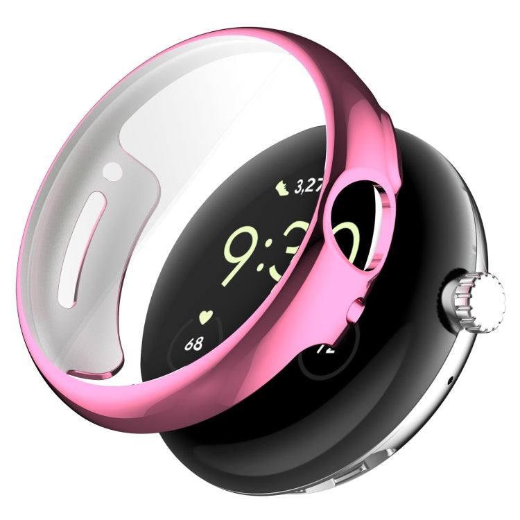 เคสป้องกันนาฬิกา TPU ชนิดเคลือบไฟฟ้าแบบครอบคลุมเต็ม สำหรับ Google Pixel Watch 2