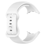 สายรัดนาฬิกาซิลิโคนสีทึบสำหรับ Google Pixel Watch 4 / 3 / 2 / 1 41 มม. ขนาด S, ขนาด L