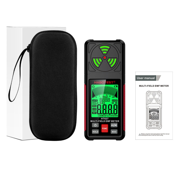 เครื่องตรวจจับรังสีแม่เหล็กไฟฟ้า HABOTEST HT627, HT627