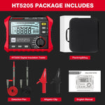 เครื่องทดสอบความต้านทานฉนวน HABOTEST HT5205, HT5205