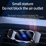 D7 Infrared lnduction Wireless Fast Charging Air Outlet Car Holder
