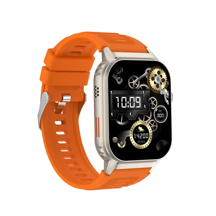 G41 สายรัดข้อมืออัจฉริยะ นาฬิกาอัจฉริยะกันน้ำ IP67 2.01 นิ้ว รองรับการโทร Bluetooth / วัดอัตราการเต้นหัวใจ / วัดน้ำตาลในเลือดแบบไม่รุกราน / HRV / MET