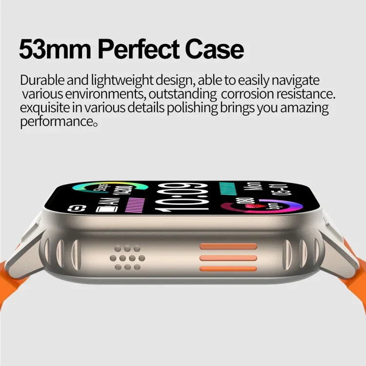G41 สายรัดข้อมืออัจฉริยะ นาฬิกาอัจฉริยะกันน้ำ IP67 2.01 นิ้ว รองรับการโทร Bluetooth / วัดอัตราการเต้นหัวใจ / วัดน้ำตาลในเลือดแบบไม่รุกราน / HRV / MET