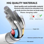 สายชาร์จข้อมูลชาร์จเร็ว ความยาว 1 ม., Type-C ถึง Type-C PD 60W, Type-C ถึง 8 พิน, USB ถึง 8 พิน, USB ถึง Type-C