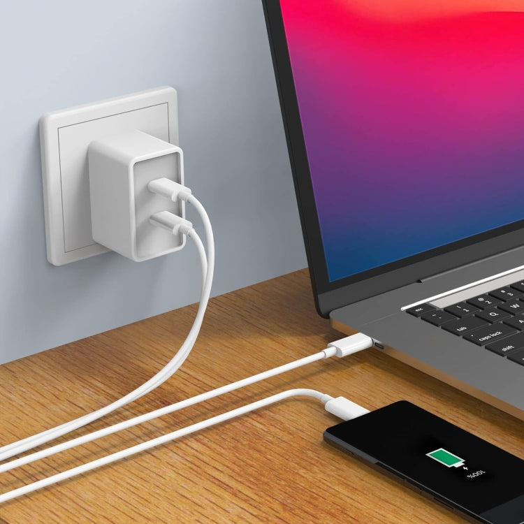 สายชาร์จข้อมูลชาร์จเร็ว ความยาว 1 ม., Type-C ถึง Type-C PD 60W, Type-C ถึง 8 พิน, USB ถึง 8 พิน, USB ถึง Type-C