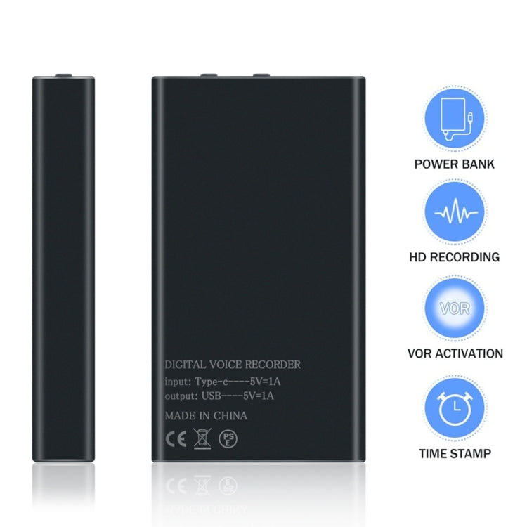 เครื่องบันทึกเสียงลดเสียงรบกวน HD อัจฉริยะ MZ006, 16GB, 32GB