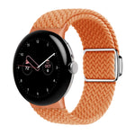 สายรัดนาฬิกาแบบห่วงไนลอนพร้อมหัวเข็มขัดแม่เหล็ก สำหรับ Google Pixel Watch 4 / 3 / 2 / 1 ขนาด 41 มม.