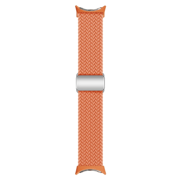 สายรัดนาฬิกาแบบห่วงไนลอนพร้อมหัวเข็มขัดแม่เหล็ก สำหรับ Google Pixel Watch 4 / 3 / 2 / 1 ขนาด 41 มม.