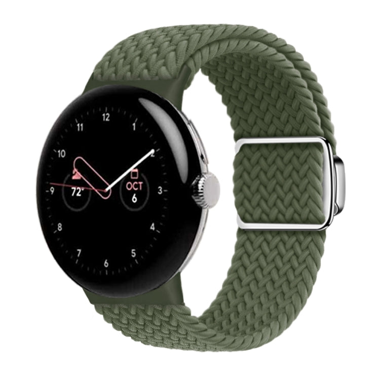 สายรัดนาฬิกาแบบห่วงไนลอนพร้อมหัวเข็มขัดแม่เหล็ก สำหรับ Google Pixel Watch 4 / 3 / 2 / 1 ขนาด 41 มม.