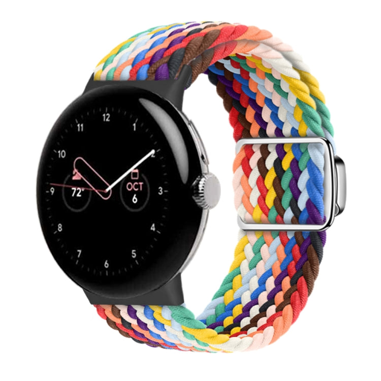 สายรัดนาฬิกาแบบห่วงไนลอนพร้อมหัวเข็มขัดแม่เหล็ก สำหรับ Google Pixel Watch 4 / 3 / 2 / 1 ขนาด 41 มม.