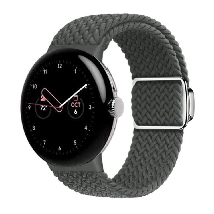 สายรัดนาฬิกาแบบห่วงไนลอนพร้อมหัวเข็มขัดแม่เหล็ก สำหรับ Google Pixel Watch 4 / 3 / 2 / 1 ขนาด 41 มม.