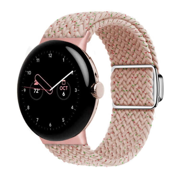 สายรัดนาฬิกาแบบห่วงไนลอนพร้อมหัวเข็มขัดแม่เหล็ก สำหรับ Google Pixel Watch 4 / 3 / 2 / 1 ขนาด 41 มม.