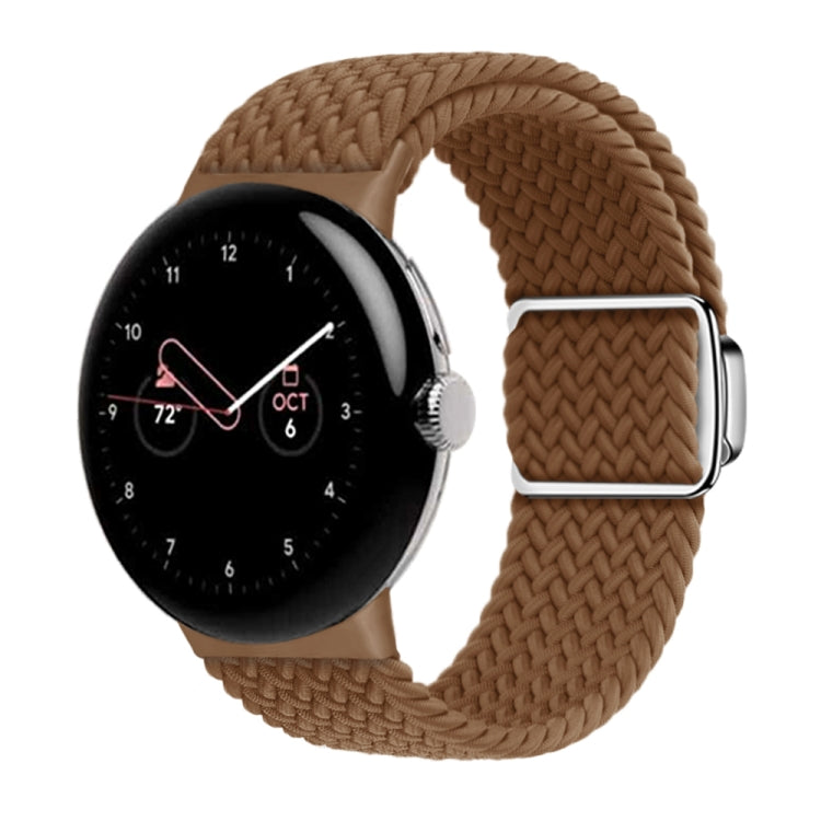 สายรัดนาฬิกาแบบห่วงไนลอนพร้อมหัวเข็มขัดแม่เหล็ก สำหรับ Google Pixel Watch 4 / 3 / 2 / 1 ขนาด 41 มม.