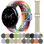 สายรัดนาฬิกาแบบห่วงไนลอนพร้อมหัวเข็มขัดแม่เหล็ก สำหรับ Google Pixel Watch 4 / 3 / 2 / 1 ขนาด 41 มม.