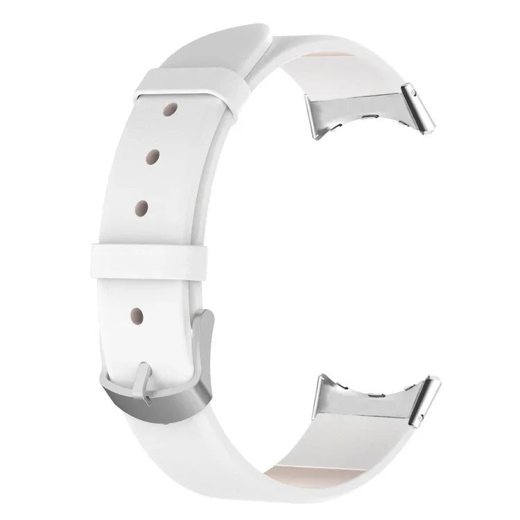 Leather Watch Band, For Google Pixel Watch 4 / 3 / 2 / 1 41mm
