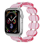 สายรัดนาฬิกาเรซินยืด สำหรับ Apple Watch Series 8 ขนาด 41 มม., 45 มม., Apple Watch SE 2022 ขนาด 40 มม., 44 มม., Series 7 ขนาด 41 มม., 45 มม.