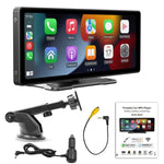 B5303 เครื่องเล่น MP5 รถยนต์พกพา 10.26 นิ้ว รองรับ CarPlay / Android Auto, B5303
