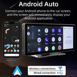 B5303 เครื่องเล่น MP5 รถยนต์พกพา 10.26 นิ้ว รองรับ CarPlay / Android Auto, B5303