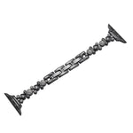 Metal Diamond Bear Chain Watch Band, For Apple Watch Series 4 44mm, For Apple Watch Series 4 40mm, For Apple Watch Series 3 38mm, For Apple Watch Series 3 42mm, For Apple Watch Series 2 42mm, For Apple Watch Series 2 38mm, For Apple Watch 42mm         ...