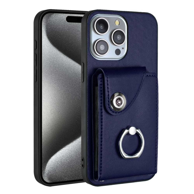 Organ Card Bag Ring Holder Phone Case, For iPhone 14 Pro Max, For iPhone SE 2022 / 2020 / 8 / 7, For iPhone 13 Pro Max, For iPhone 13 Pro, For iPhone 13, For iPhone 13 mini, For iPhone 12, For iPhone 12 Pro Max
