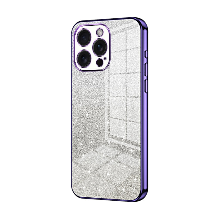 เคสโทรศัพท์เคลือบผงกลิตเตอร์ไล่ระดับสีแบบชุบไฟฟ้า สำหรับ iPhone 16 Pro, สำหรับ iPhone 16 Plus, สำหรับ iPhone 16, สำหรับ iPhone 15 Pro Max, สำหรับ iPhone 15 Pro, สำหรับ iPhone 15 Plus