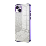 เคสโทรศัพท์เคลือบผงกลิตเตอร์ไล่ระดับสีแบบชุบไฟฟ้า สำหรับ iPhone 16 Pro, สำหรับ iPhone 16 Plus, สำหรับ iPhone 16, สำหรับ iPhone 15 Pro Max, สำหรับ iPhone 15 Pro, สำหรับ iPhone 15 Plus
