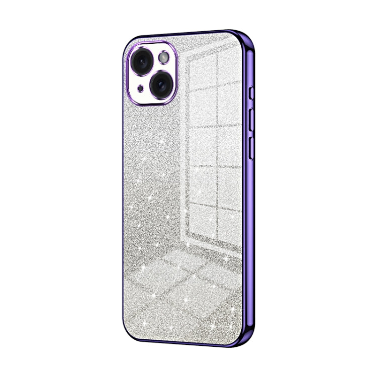 เคสโทรศัพท์เคลือบผงกลิตเตอร์ไล่ระดับสีแบบชุบไฟฟ้า สำหรับ iPhone 16 Pro, สำหรับ iPhone 16 Plus, สำหรับ iPhone 16, สำหรับ iPhone 15 Pro Max, สำหรับ iPhone 15 Pro, สำหรับ iPhone 15 Plus