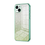 เคสโทรศัพท์เคลือบผงกลิตเตอร์ไล่ระดับสีแบบชุบไฟฟ้า สำหรับ iPhone 16 Pro, สำหรับ iPhone 16 Plus, สำหรับ iPhone 16, สำหรับ iPhone 15 Pro Max, สำหรับ iPhone 15 Pro, สำหรับ iPhone 15 Plus