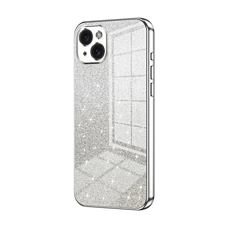 เคสโทรศัพท์เคลือบผงกลิตเตอร์ไล่ระดับสีแบบชุบไฟฟ้า สำหรับ iPhone 16 Pro, สำหรับ iPhone 16 Plus, สำหรับ iPhone 16, สำหรับ iPhone 15 Pro Max, สำหรับ iPhone 15 Pro, สำหรับ iPhone 15 Plus