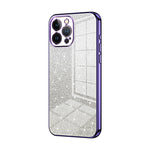 เคสโทรศัพท์เคลือบไฟฟ้ากลิตเตอร์ไล่ระดับสี สำหรับ iPhone 11 Pro Max, สำหรับ iPhone 11, สำหรับ iPhone 11 Pro, สำหรับ iPhone X / XS, สำหรับ iPhone XR, สำหรับ iPhone XS Max