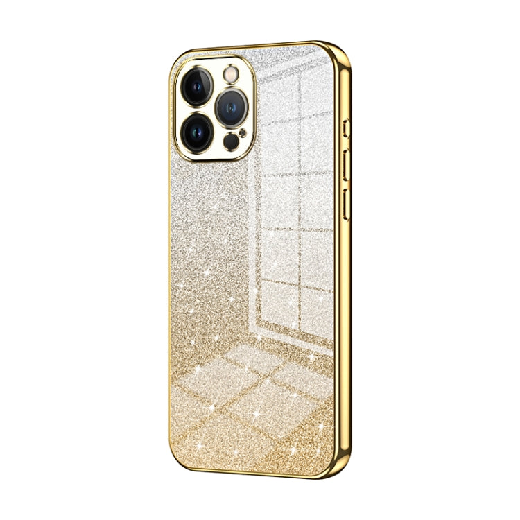 เคสโทรศัพท์เคลือบไฟฟ้ากลิตเตอร์ไล่ระดับสี สำหรับ iPhone 11 Pro Max, สำหรับ iPhone 11, สำหรับ iPhone 11 Pro, สำหรับ iPhone X / XS, สำหรับ iPhone XR, สำหรับ iPhone XS Max