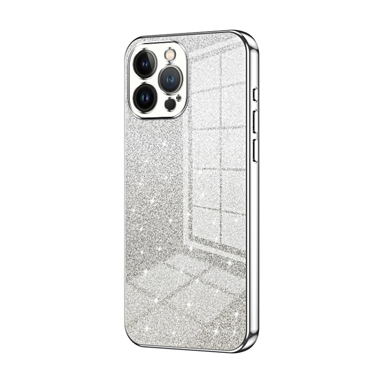 เคสโทรศัพท์เคลือบไฟฟ้ากลิตเตอร์ไล่ระดับสี สำหรับ iPhone 11 Pro Max, สำหรับ iPhone 11, สำหรับ iPhone 11 Pro, สำหรับ iPhone X / XS, สำหรับ iPhone XR, สำหรับ iPhone XS Max