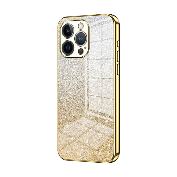 เคสโทรศัพท์เคลือบไฟฟ้ากลิตเตอร์ไล่ระดับสี สำหรับ iPhone 11 Pro Max, สำหรับ iPhone 11, สำหรับ iPhone 11 Pro, สำหรับ iPhone X / XS, สำหรับ iPhone XR, สำหรับ iPhone XS Max