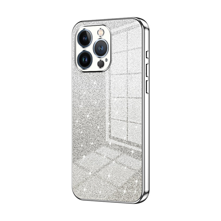 เคสโทรศัพท์เคลือบไฟฟ้ากลิตเตอร์ไล่ระดับสี สำหรับ iPhone 11 Pro Max, สำหรับ iPhone 11, สำหรับ iPhone 11 Pro, สำหรับ iPhone X / XS, สำหรับ iPhone XR, สำหรับ iPhone XS Max