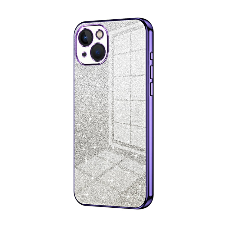 เคสโทรศัพท์เคลือบไฟฟ้ากลิตเตอร์ไล่ระดับสี สำหรับ iPhone 11 Pro Max, สำหรับ iPhone 11, สำหรับ iPhone 11 Pro, สำหรับ iPhone X / XS, สำหรับ iPhone XR, สำหรับ iPhone XS Max