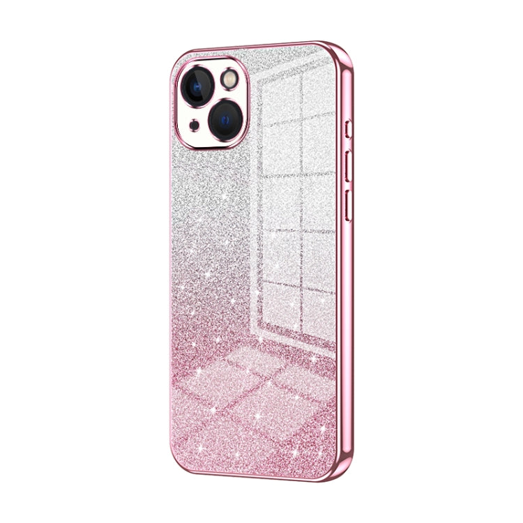 เคสโทรศัพท์เคลือบไฟฟ้ากลิตเตอร์ไล่ระดับสี สำหรับ iPhone 11 Pro Max, สำหรับ iPhone 11, สำหรับ iPhone 11 Pro, สำหรับ iPhone X / XS, สำหรับ iPhone XR, สำหรับ iPhone XS Max