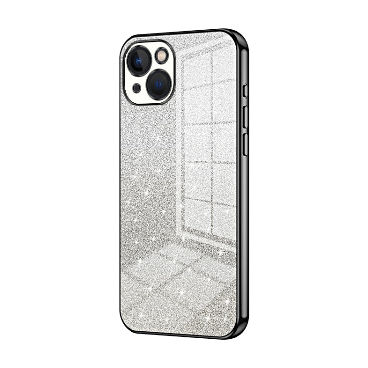 เคสโทรศัพท์เคลือบไฟฟ้ากลิตเตอร์ไล่ระดับสี สำหรับ iPhone 11 Pro Max, สำหรับ iPhone 11, สำหรับ iPhone 11 Pro, สำหรับ iPhone X / XS, สำหรับ iPhone XR, สำหรับ iPhone XS Max