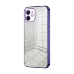 เคสโทรศัพท์เคลือบไฟฟ้ากลิตเตอร์ไล่ระดับสี สำหรับ iPhone 11 Pro Max, สำหรับ iPhone 11, สำหรับ iPhone 11 Pro, สำหรับ iPhone X / XS, สำหรับ iPhone XR, สำหรับ iPhone XS Max