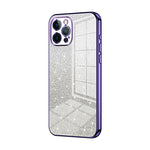 เคสโทรศัพท์เคลือบไฟฟ้ากลิตเตอร์ไล่ระดับสี สำหรับ iPhone 11 Pro Max, สำหรับ iPhone 11, สำหรับ iPhone 11 Pro, สำหรับ iPhone X / XS, สำหรับ iPhone XR, สำหรับ iPhone XS Max