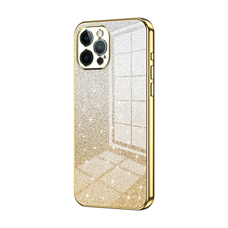 เคสโทรศัพท์เคลือบไฟฟ้ากลิตเตอร์ไล่ระดับสี สำหรับ iPhone 11 Pro Max, สำหรับ iPhone 11, สำหรับ iPhone 11 Pro, สำหรับ iPhone X / XS, สำหรับ iPhone XR, สำหรับ iPhone XS Max