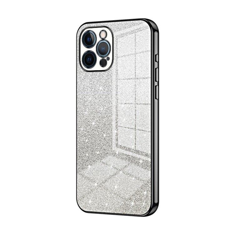 เคสโทรศัพท์เคลือบไฟฟ้ากลิตเตอร์ไล่ระดับสี สำหรับ iPhone 11 Pro Max, สำหรับ iPhone 11, สำหรับ iPhone 11 Pro, สำหรับ iPhone X / XS, สำหรับ iPhone XR, สำหรับ iPhone XS Max