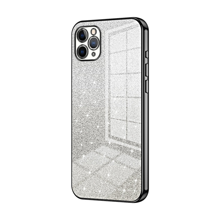 เคสโทรศัพท์เคลือบไฟฟ้ากลิตเตอร์ไล่ระดับสี สำหรับ iPhone 11 Pro Max, สำหรับ iPhone 11, สำหรับ iPhone 11 Pro, สำหรับ iPhone X / XS, สำหรับ iPhone XR, สำหรับ iPhone XS Max