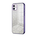 เคสโทรศัพท์เคลือบไฟฟ้ากลิตเตอร์ไล่ระดับสี สำหรับ iPhone 11 Pro Max, สำหรับ iPhone 11, สำหรับ iPhone 11 Pro, สำหรับ iPhone X / XS, สำหรับ iPhone XR, สำหรับ iPhone XS Max